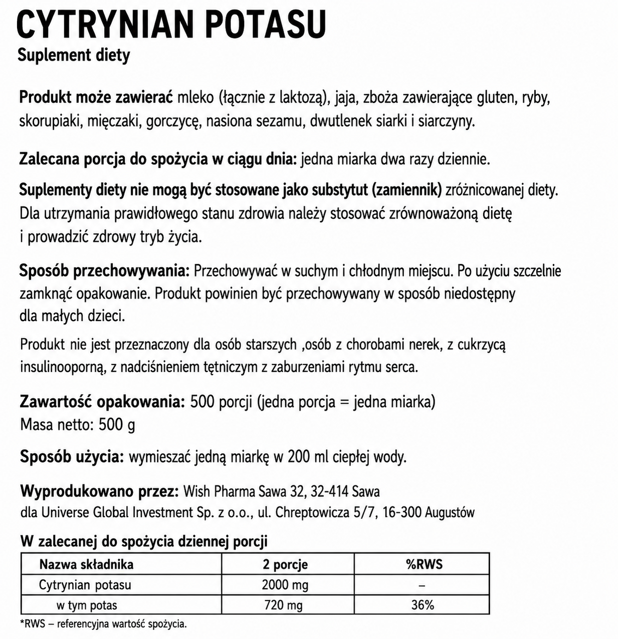 Potassium citrate - Image 3